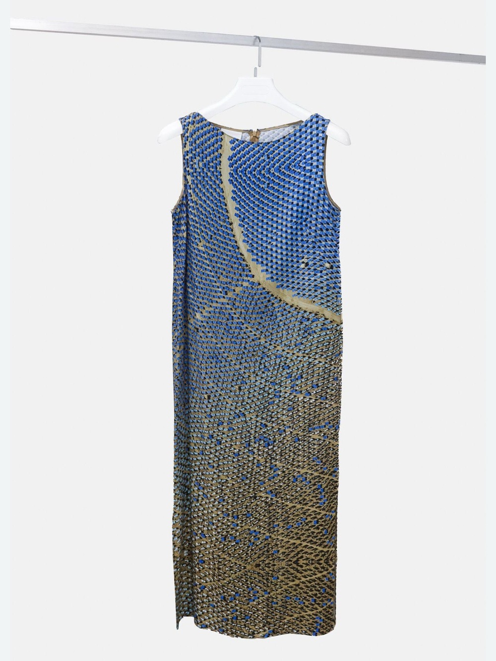 AKRIS Punto Solar Plants Shift Dress SZ 10 NWOT